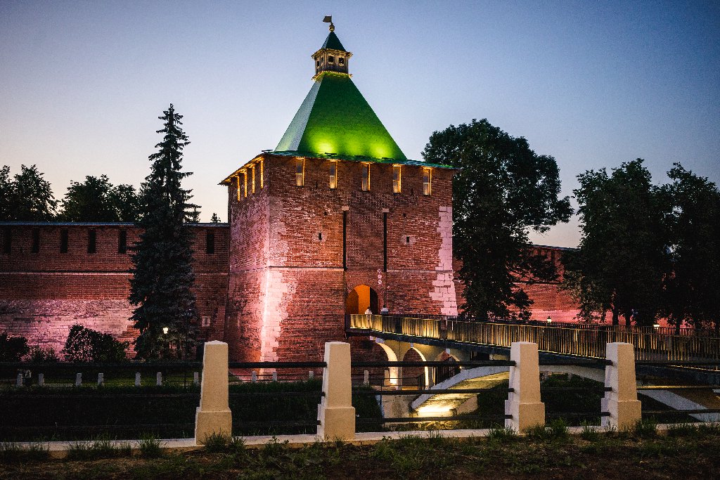 Никольская башня Нижегородского кремля