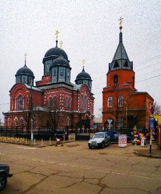 Городской пейзаж Кропоткина в Краснодарском крае