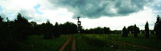 Вид на Александров и исторические здания города