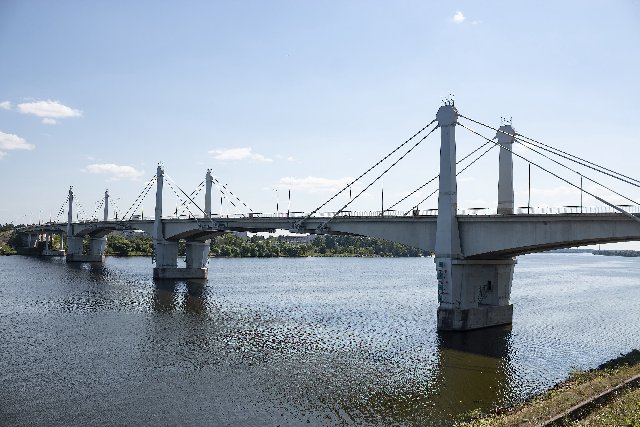 Панорама города Кимры на Волге
