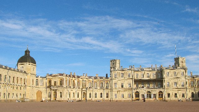 Панорама города Гатчина