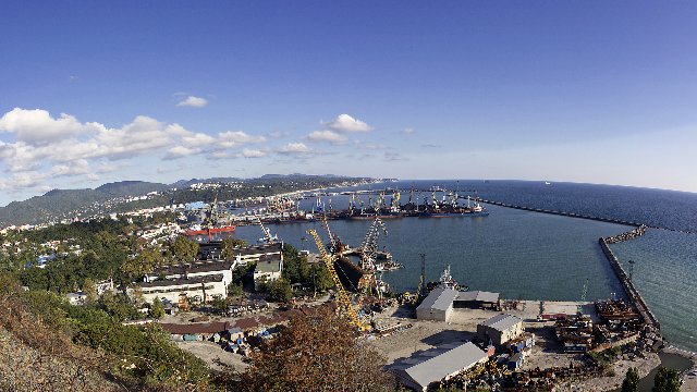 Панорама города Туапсе