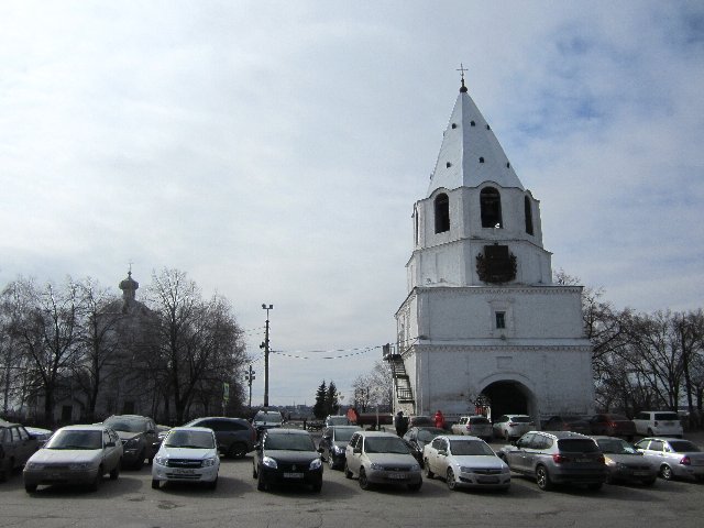 Сызранский кремль — вид с главной улицы