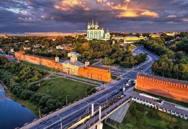 Панорама города Смоленск