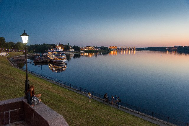Панорама города Углич