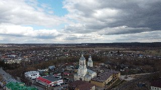 Панорамный вид Козельска в Калужской области