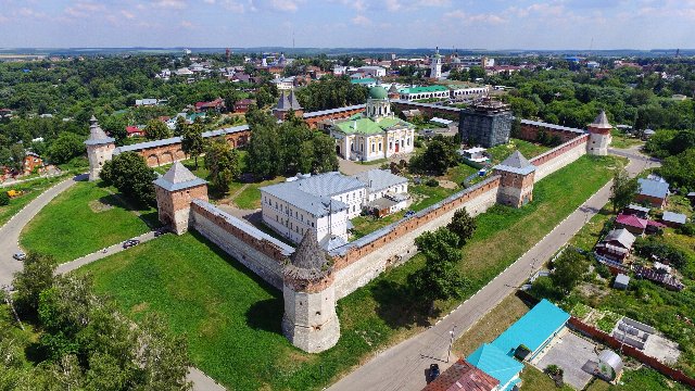 Панорама города Зарайск