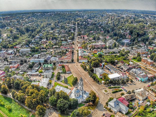 Таруса — город художников в Калужской области