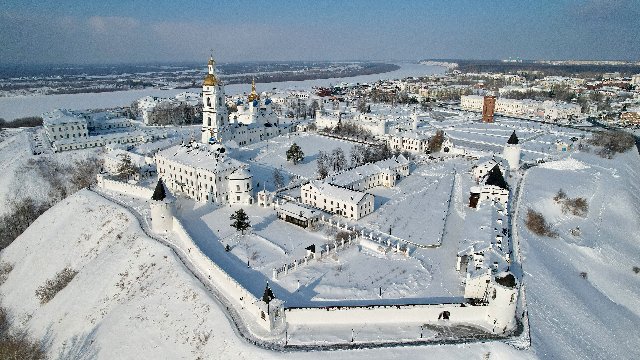 Панорама города Тобольск