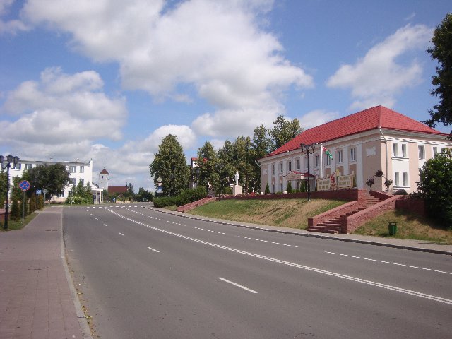 Панорама города Заславль