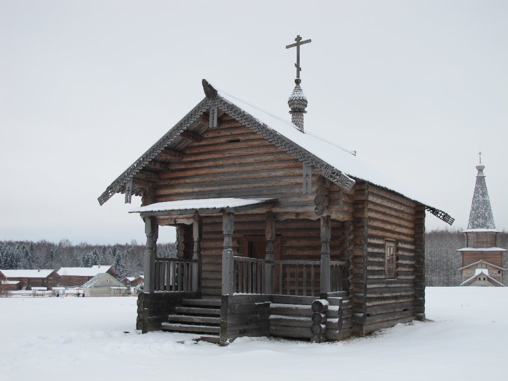 Деревянные дома музея Семенково: фото Wikimedia Commons