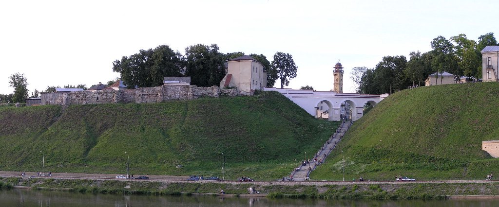 Старый замок и Неман, Гродно