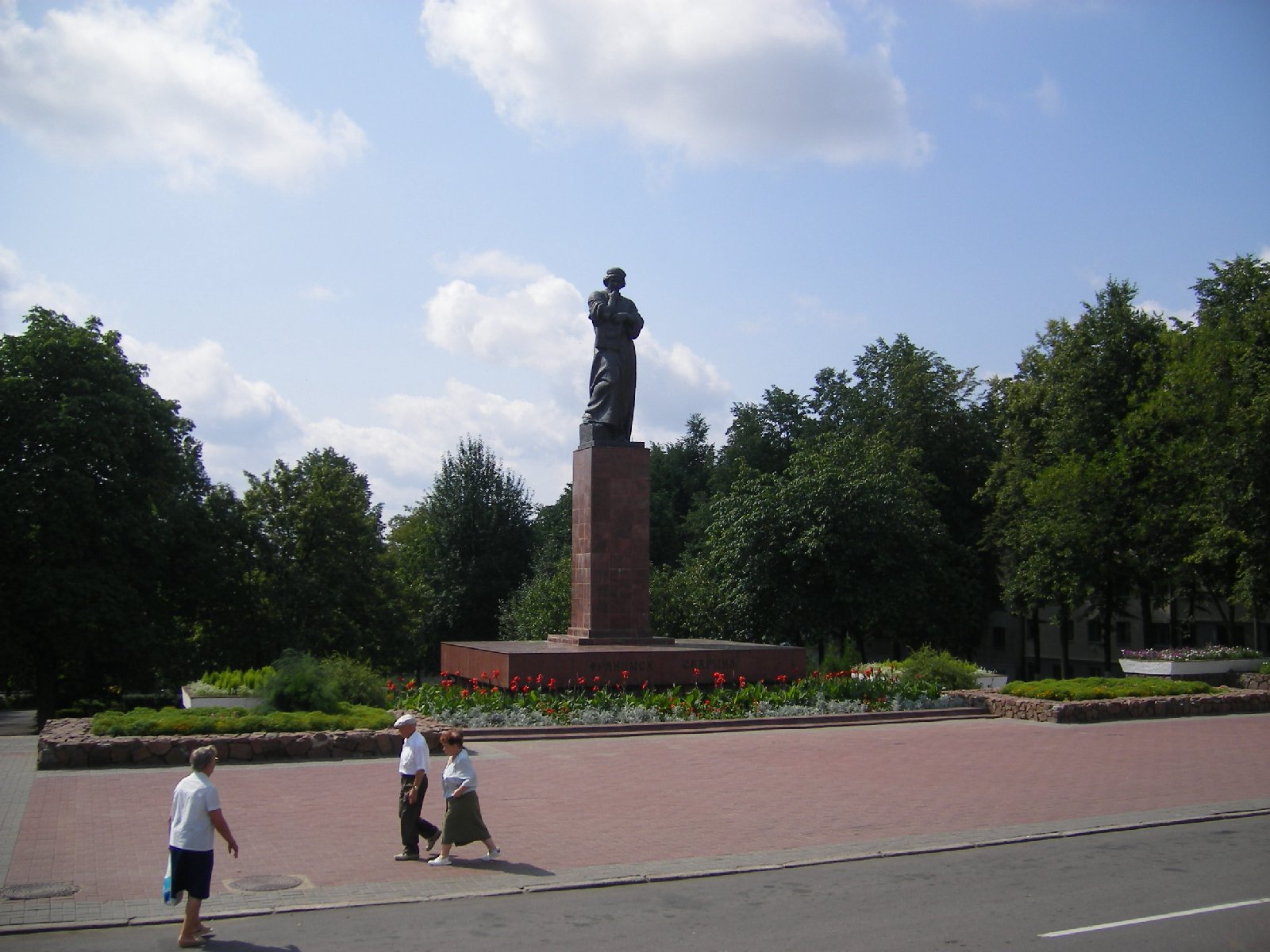 Памятник Франциску Скорине в Полоцке