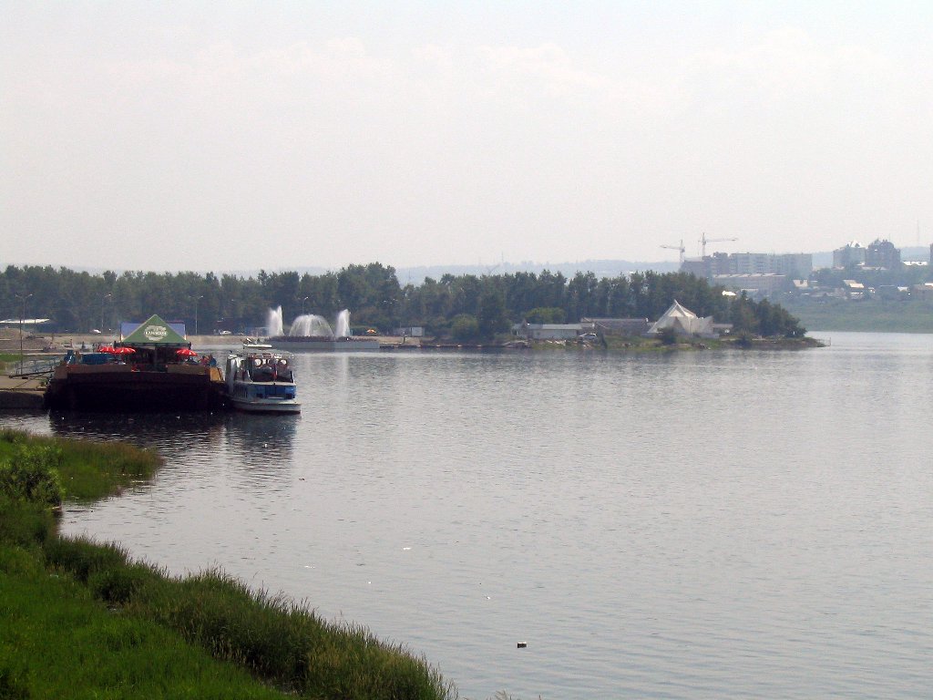 Остров Юность на Ангаре