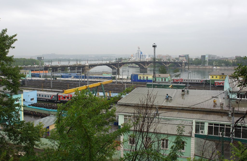 Глазковский мост через Ангару