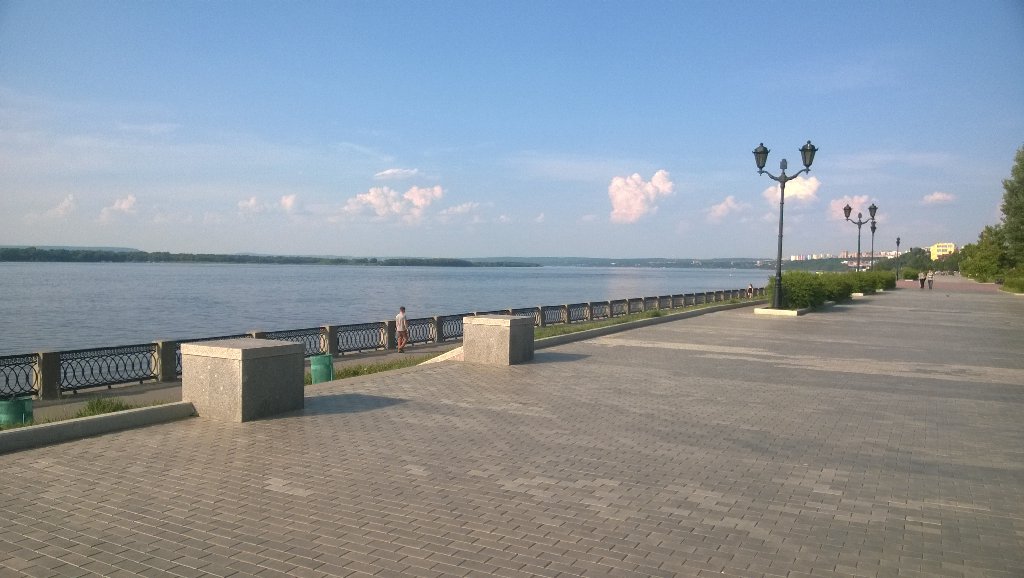 Набережная Волги в Самаре
