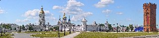 Красная площадь в Тобольске