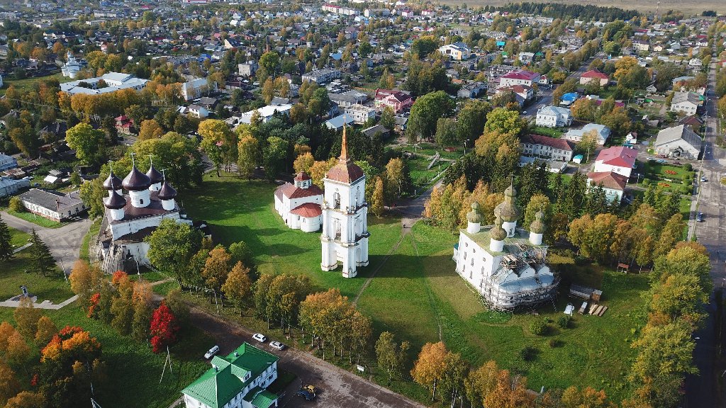 Ансамбль Соборной площади в Каргополе