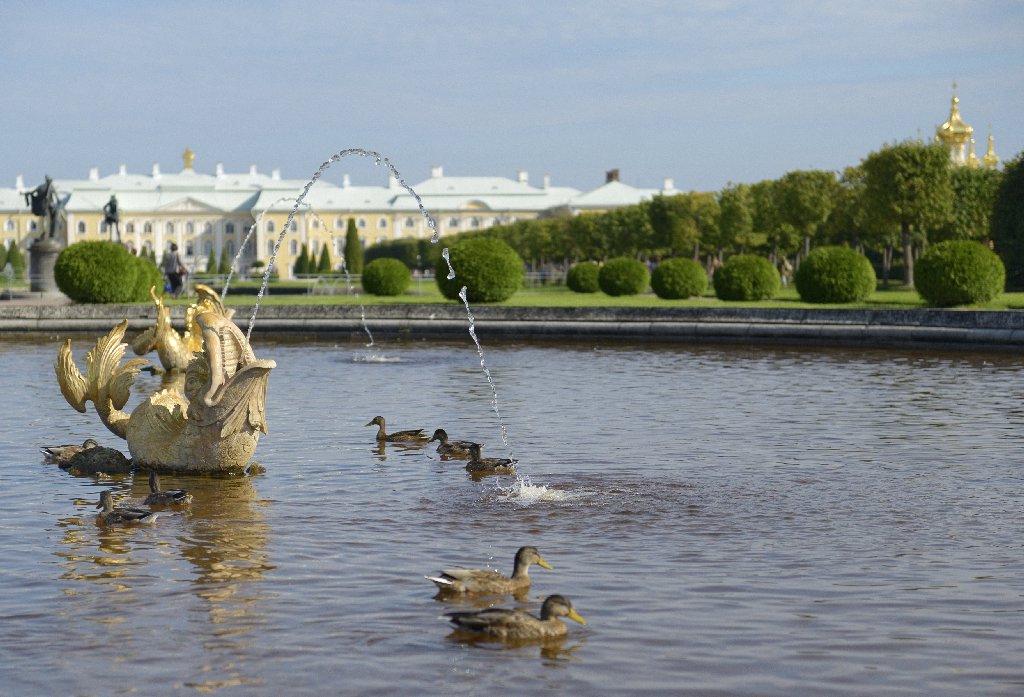 Верхний сад перед Большим дворцом