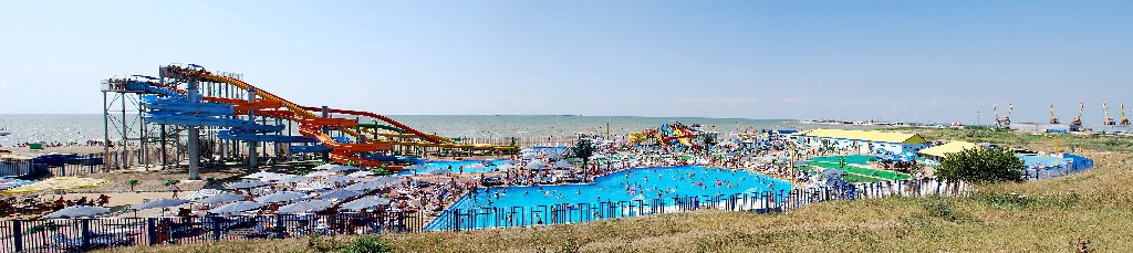 Вход или бассейны аквапарка «Немо»