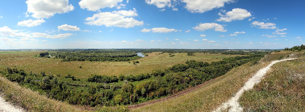 Панорама участка Дона