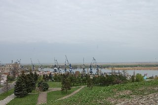 Азовский порт с причалами