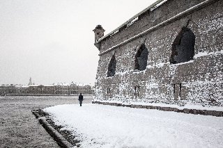Стены и собор Петропавловской крепости