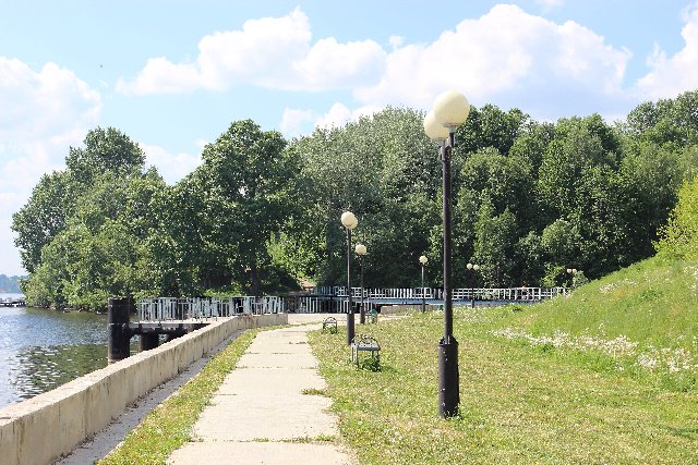 Панорама города Чкаловск